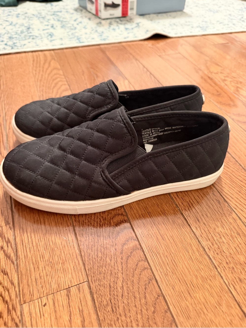 Mossimo Supply Co. Quilted Slip-On Loafers - Black